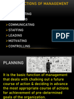 Eight Functions of Management