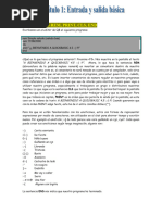 BASIC ZX Spectrum Curso Acelerado Para Principiantes | PDF | Algoritmos ...