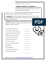 End Punctuation Worksheet 2