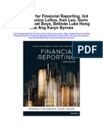 Test Bank For Financial Reporting 3rd Edition Janice Loftus Ken Leo Sorin Daniliuc Noel Boys Belinda Luke Hong Nee Ang Karyn Byrnes