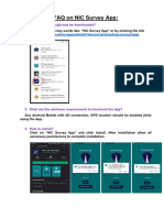 FAQ On NIC Survey App