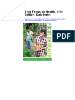 Test Bank For Focus On Health 11th Edition Dale Hahn