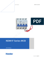 Catalog NDM1F Series MCB