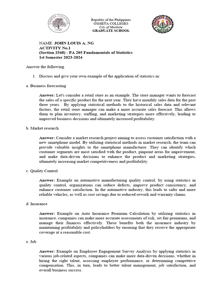 Ng john louis a activity 1 section 2548 pa 205 fundamentals