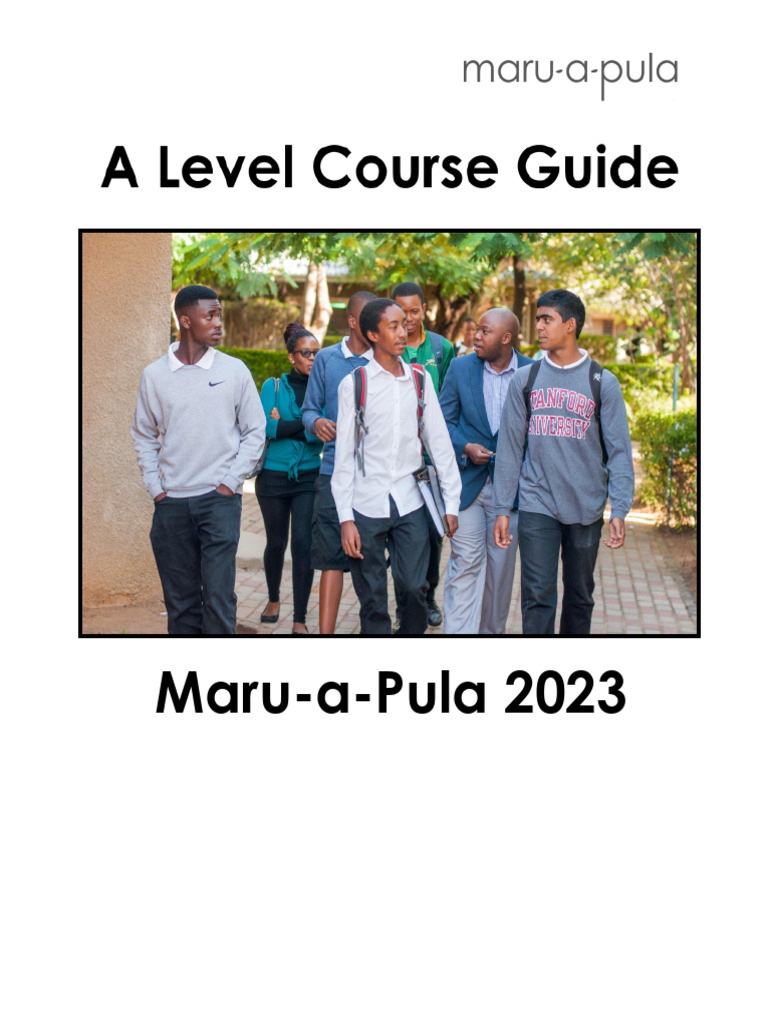 A Level Course Guide 2023 2 | PDF | Mathematics | Physics