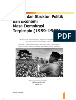 Bab 3 Sistem Dan Struktur Politik Dan Ekonomi Masa Demokrasi Terpimpin (1959-1965)