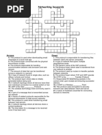 Networking Keywords Crossword