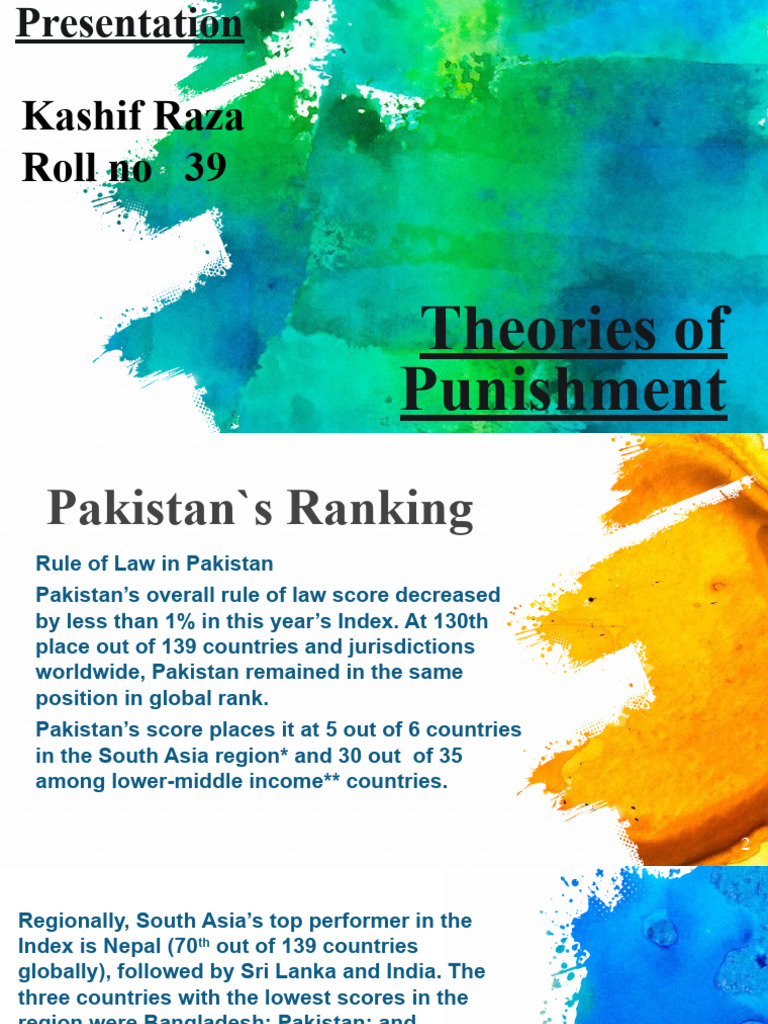 Theories of punishment pdf crimes crime violence