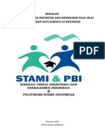 Sejarah Anti Korupsi Di Indonesia Dan Memahami Nilai-Nilai Dan Prinsip Anti Korupsi Di Indonesia