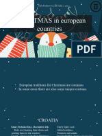 CHRISTMAS in European Countries: Naďa Psodorovová, IM UCM, 2. Year