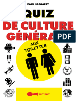 Quiz de Culture G N Rale Aux Toilettes