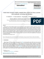 Finite-Time Resilient Reliable Sampled-Data Control For Fuzzy Systems With Randomly Occurring Uncertainties