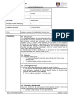 LAB 1 - PARTICLE DENSITY - MOISTURE CONTENT (Level 0)