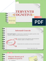 Interventii Cognitive