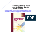 Test Bank For Foundations of Mental Health Care 4th Edition Michelle Morrison Valfre