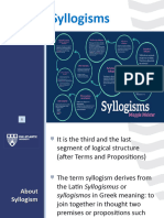 Logic Syllogisms (Revised)