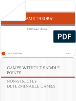 Game Theory B With Dominance Principle