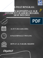 Slides Taklimat Kursus Kepimpinan Sesi 2022