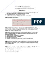 Assignment 2 - Applied Thermodynamics - Fall 2023