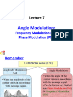 Angle Modulation Notes