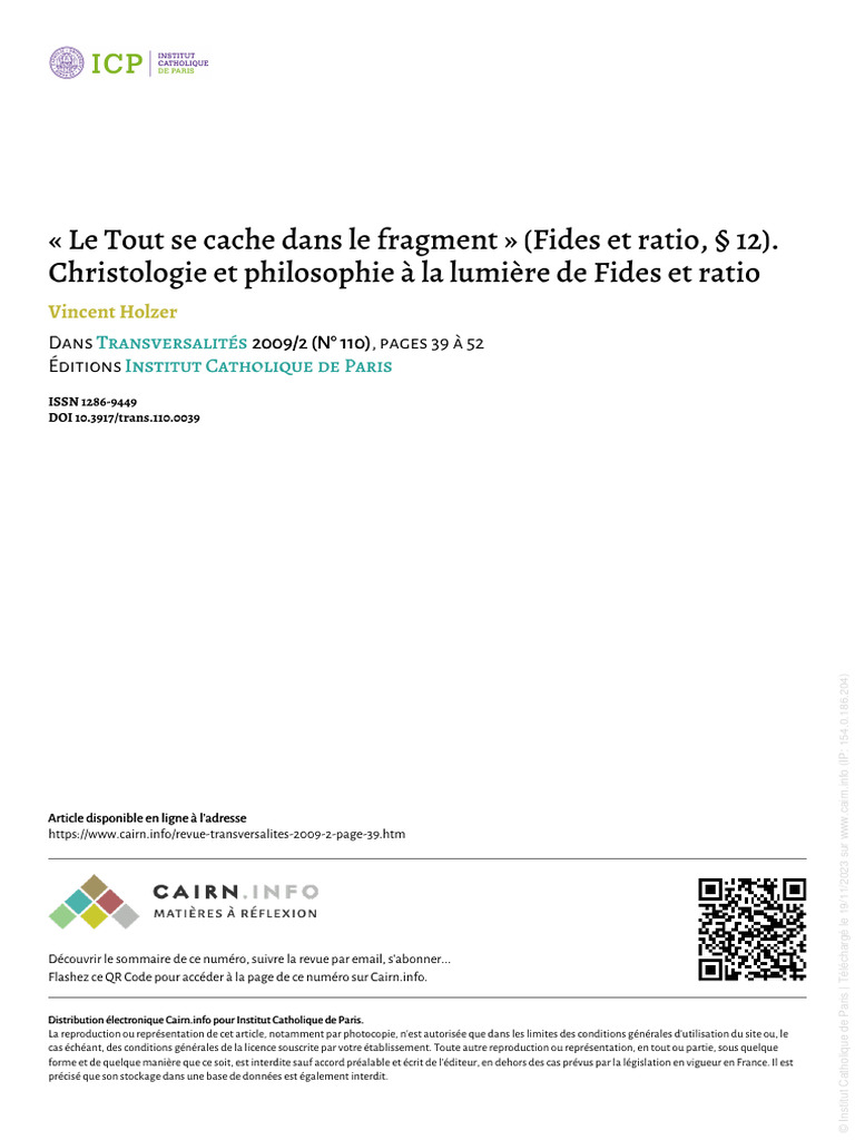 PHÉNOMÉNOLOGIE ET CHRISTIANISME... PHENOMENOLOGIE ET THEOLOGIE : Marion, Jean-Luc, Henry