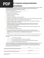 Informed Consent for Incision and Drainage | PDF | Anesthesia | Surgery