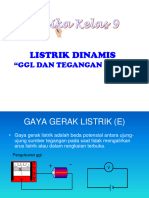 LISTRIK DINAMIS GGL Dan Tegangan Jepit