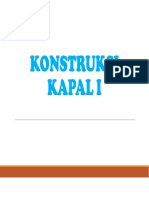 Konstruksi Kapal I