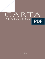 Carta Restaurante Es