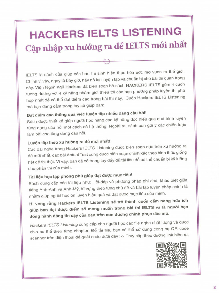 Hacker ielts listening pdf