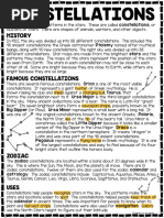 Constellations Teacher