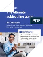 Icontact Ultimate Subject Line Guide