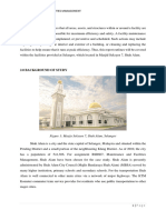 Maintenance & Facilities Management Topic: Masjid Seksyen 7 Shah Alam