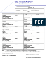 Mess Fee Submission Status Format