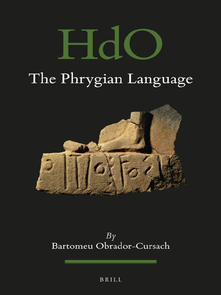 The Phrygian Language (Bartomeu Obrador-Cursach) (Z-Library) | PDF ...