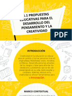 6.1 Propuestas Educativas