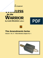 Wireless For The Warrior Vol 2, Amendment No. 13