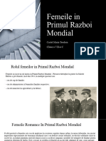 Femeile in Primul Razboi Mondial