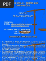 OBRIGAÇÕES AULA I e II