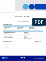 Transfer Receipt 12