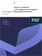 What Is Competence A Shared Interpretation of Competence To Support Teaching Learning and Assessment