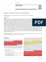 Fermentation of Plant-Based Milk Alternatives For Improved Flavour and Nutritional Value