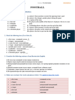 Football Worksheet