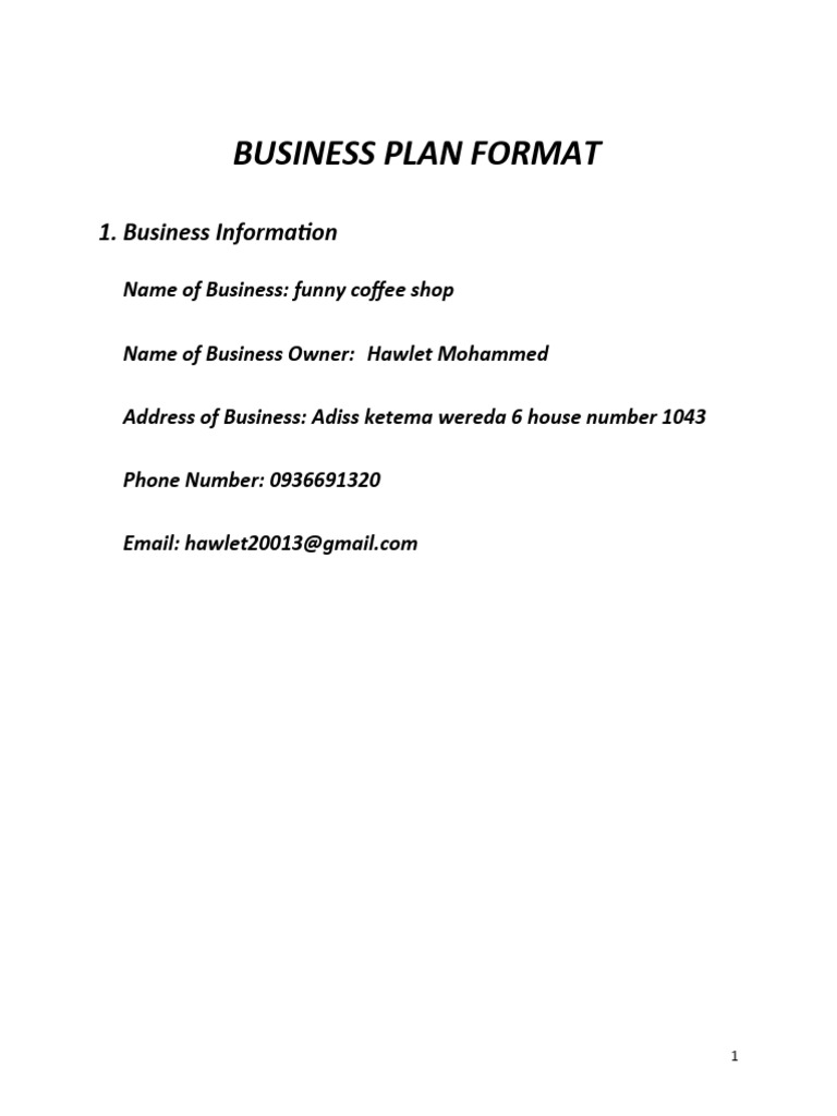 business-plan-format-pdf-coffee-income