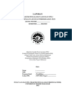 Contoh Format Laporan PPL 2023-1