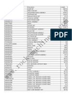 HP5 Rock-Machinery Parts List