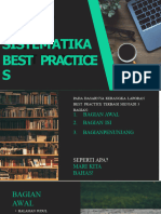 (Materi-2) Sistematika Best Practices