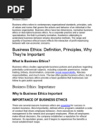 Ethical Delemma in Business