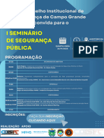 I Seminário de Segurança Pública