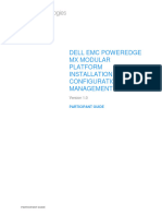 Dell EMC PowerEdge MX Modular Platform Installation, Configuration, and Management - Participant Guide